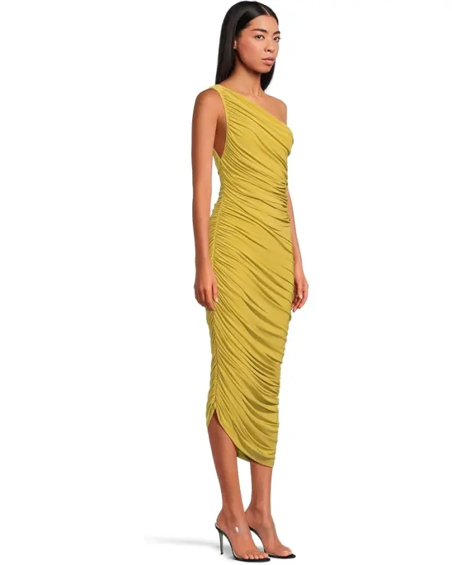 Women’s Norma Kamali Diana Gown – Asparagus online