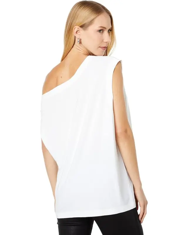 Women’s Norma Kamali Drop Shoulder Top – Snow White online