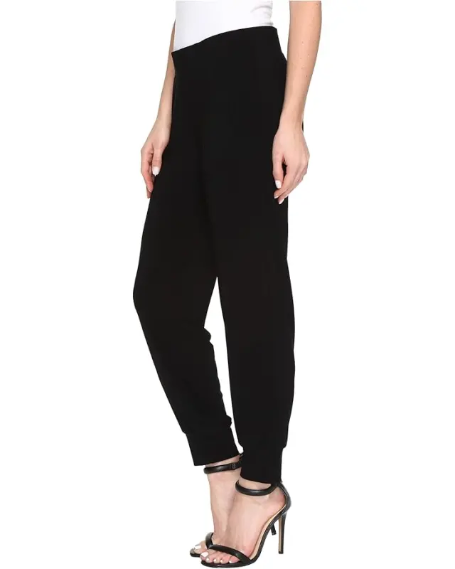 Women’s Norma Kamali Jog Pants – Black online
