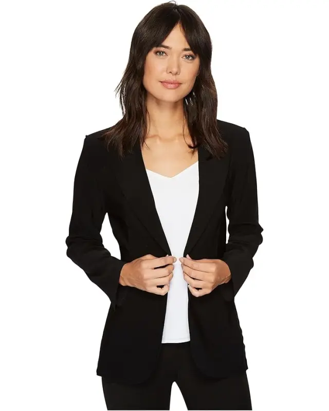 Women’s Norma Kamali Single Breasted Jacket – Black online