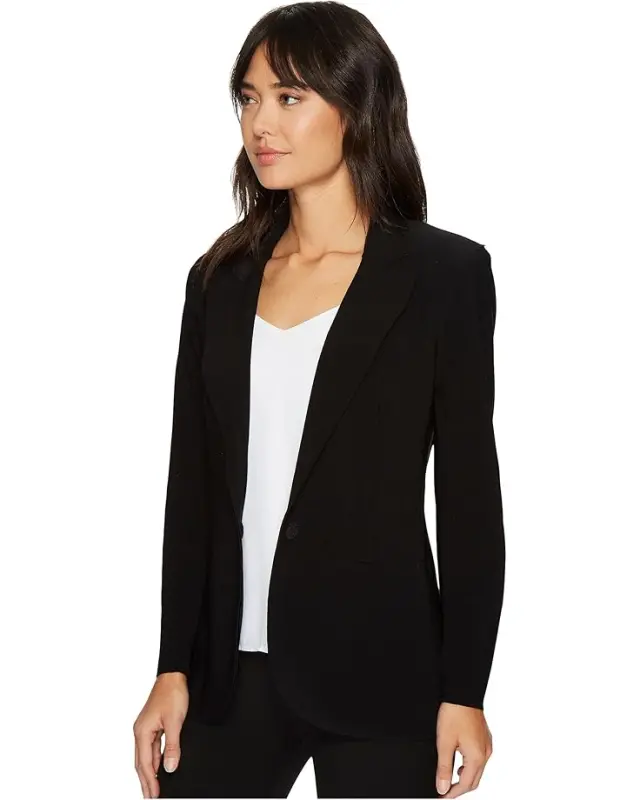 Women’s Norma Kamali Single Breasted Jacket – Black online