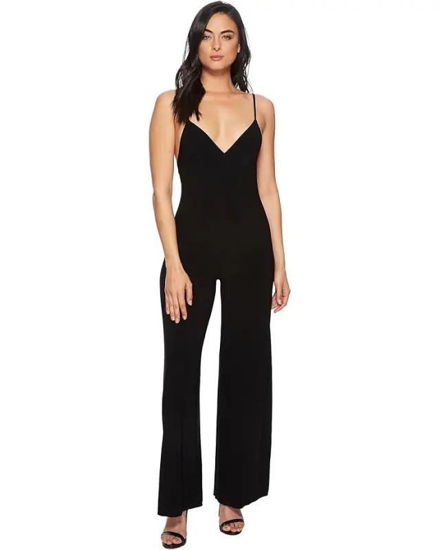 Women’s Norma Kamali Slip Jumpsuit – Black online