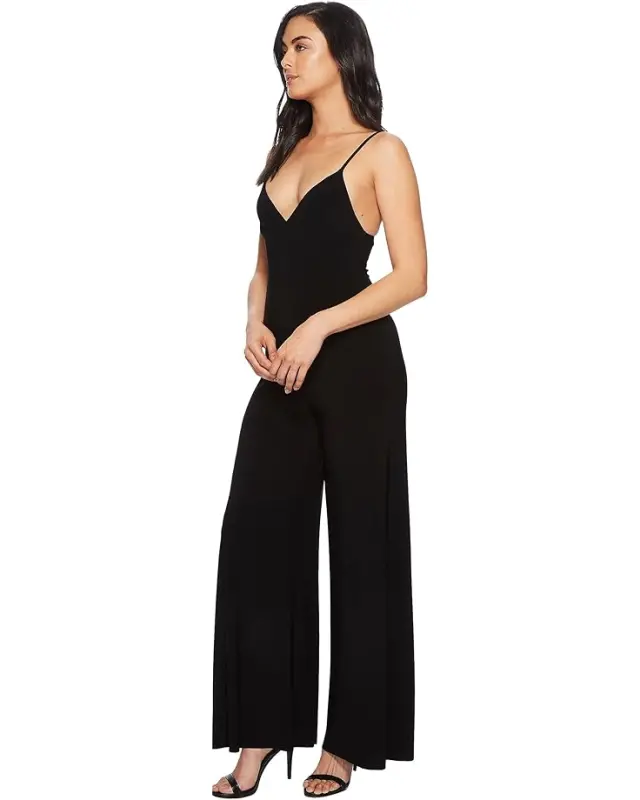 Women’s Norma Kamali Slip Jumpsuit – Black online