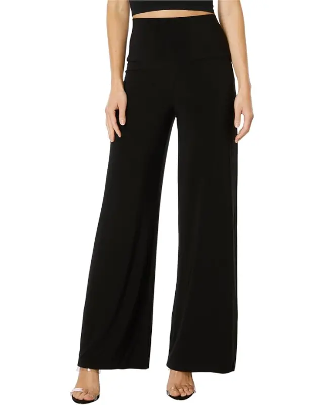 Women’s Norma Kamali Straight Leg Pants Go – Black online