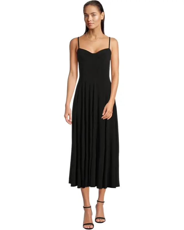 Women’s Norma Kamali Underwire Gown – Black online